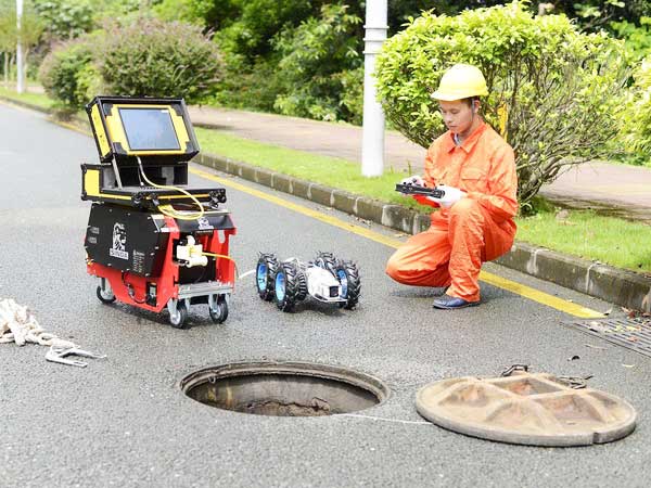 平山管道机器人检测