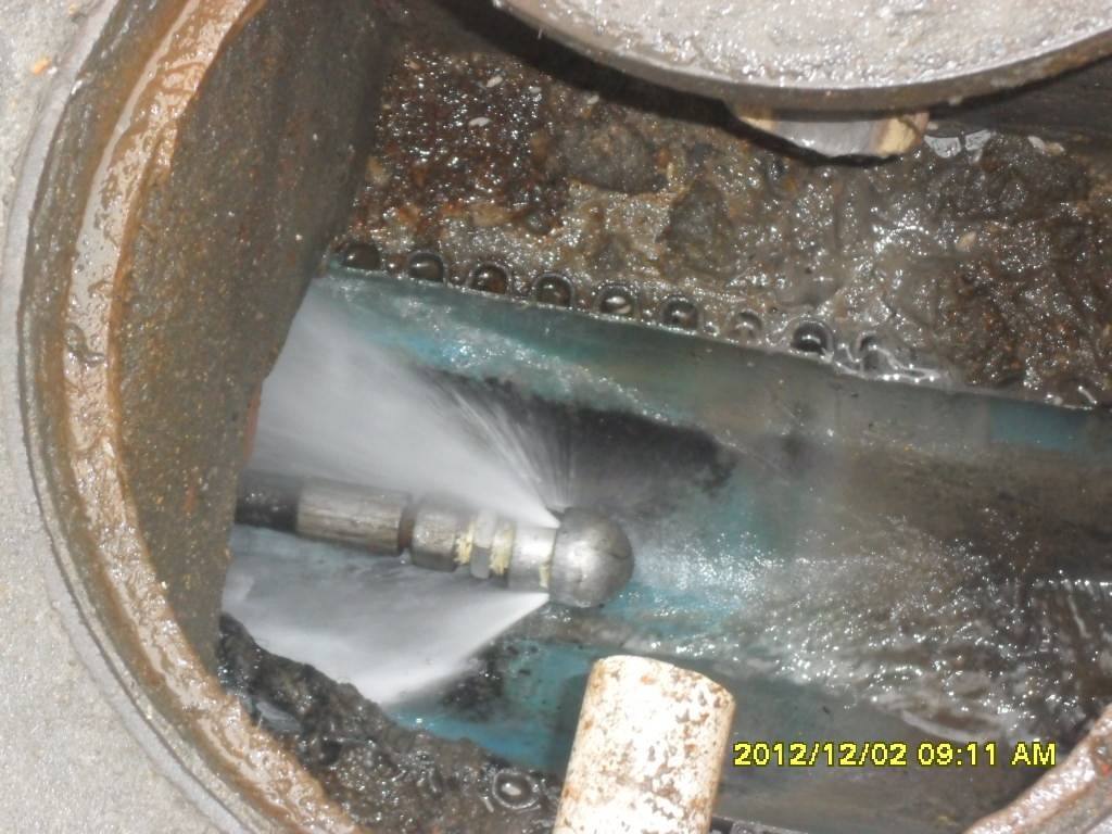 平山污水管道高压清洗