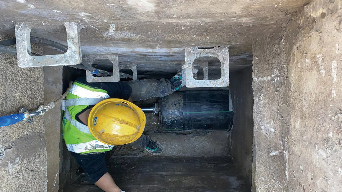 平山HDPE短管内衬法